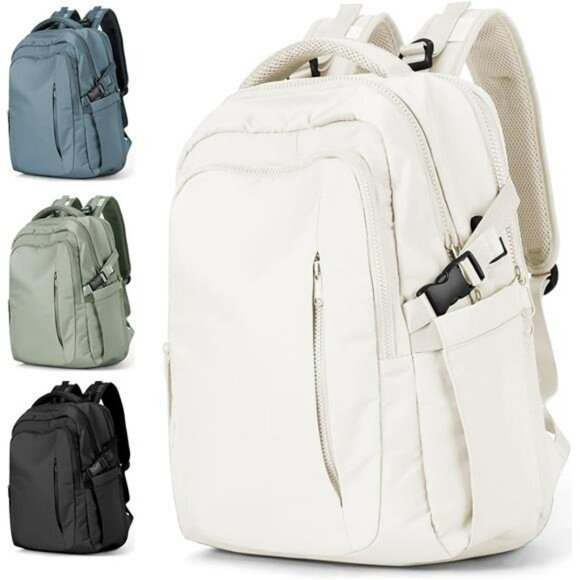 Large Travel Backpack Airline Approved Carry On Bag with Laptop Shoe Pocket - Picture 1 of 7